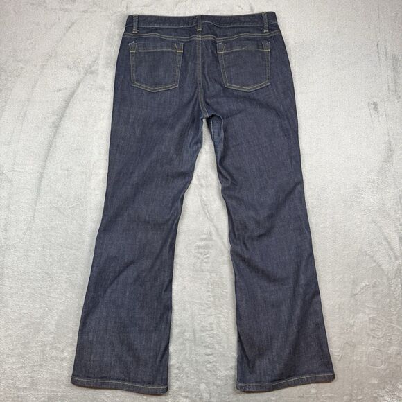 Ann Taylor Modern Fit Lindsay Waist Jeans Women's 12 Blue Cotton Stretch - Picture 2 of 8